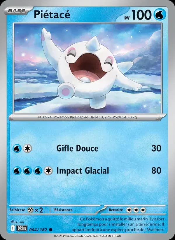 Piétacé — Rivalités Destinées 64 French Pokémon card