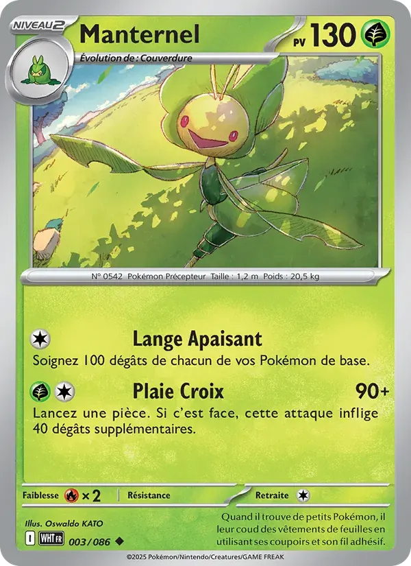Manternel — Flamme Blanche 3 French Pokémon card