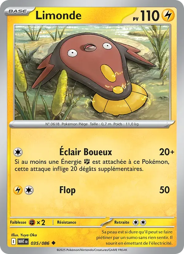 Limonde — Flamme Blanche 35 French Pokémon card