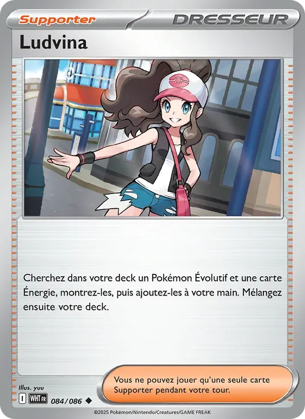 Ludvina — Flamme Blanche 84 French Pokémon card