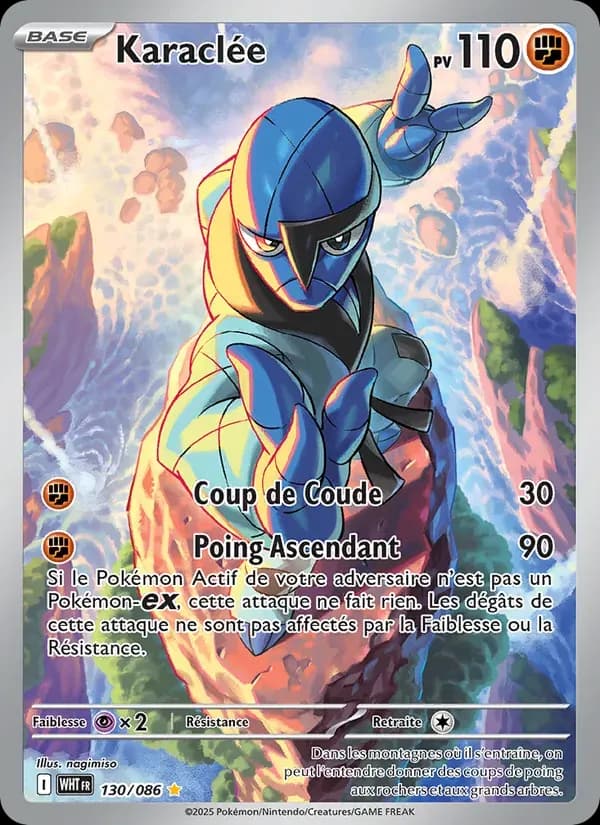 Karaclée — Flamme Blanche 130 French Pokémon card