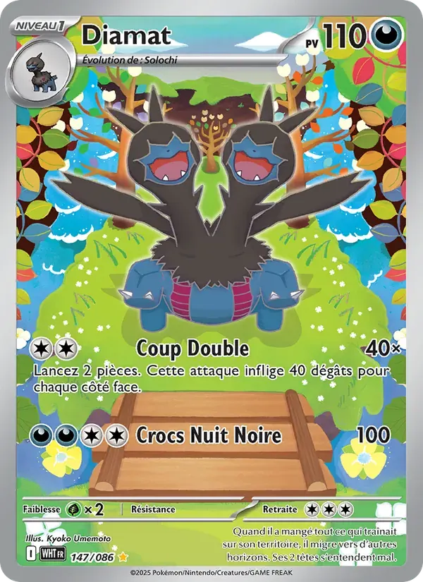 Diamat — Flamme Blanche 147 French Pokémon card