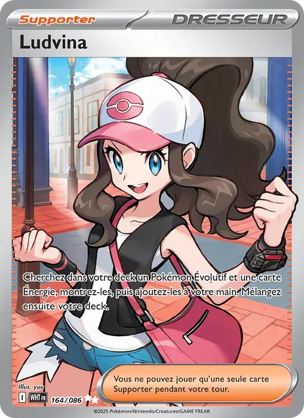 Ludvina — Flamme Blanche 164 French Pokémon card