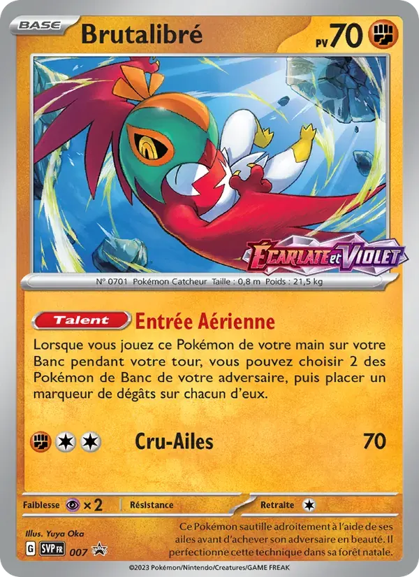Brutalibré — SVP Black Star Promos 7 French Pokémon card