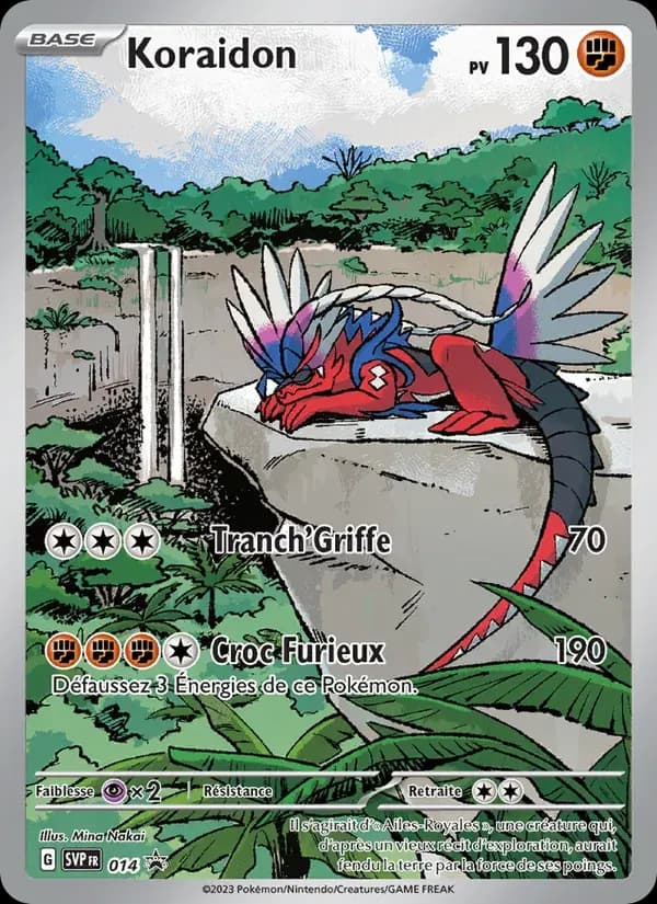 Koraidon — SVP Black Star Promos 14 French Pokémon card