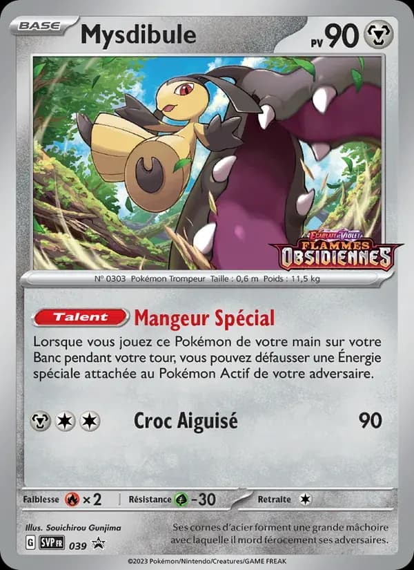 Mysdibule — SVP Black Star Promos 39 French Pokémon card