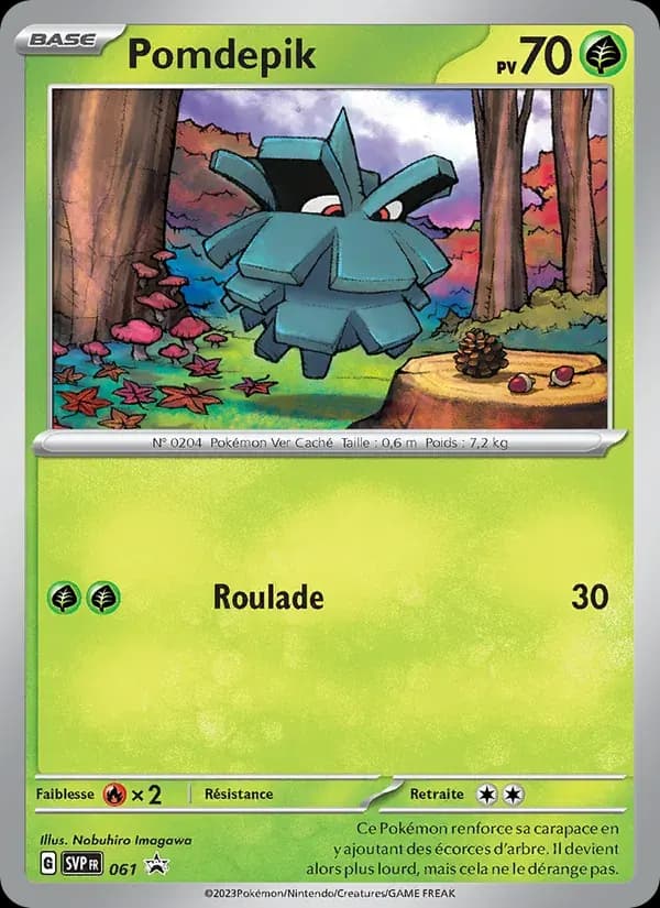 Pomdepik — SVP Black Star Promos 61 French Pokémon card