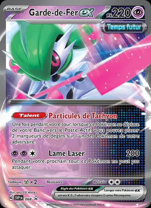 Garde-de-Fer-ex — SVP Black Star Promos 68 French Pokémon card
