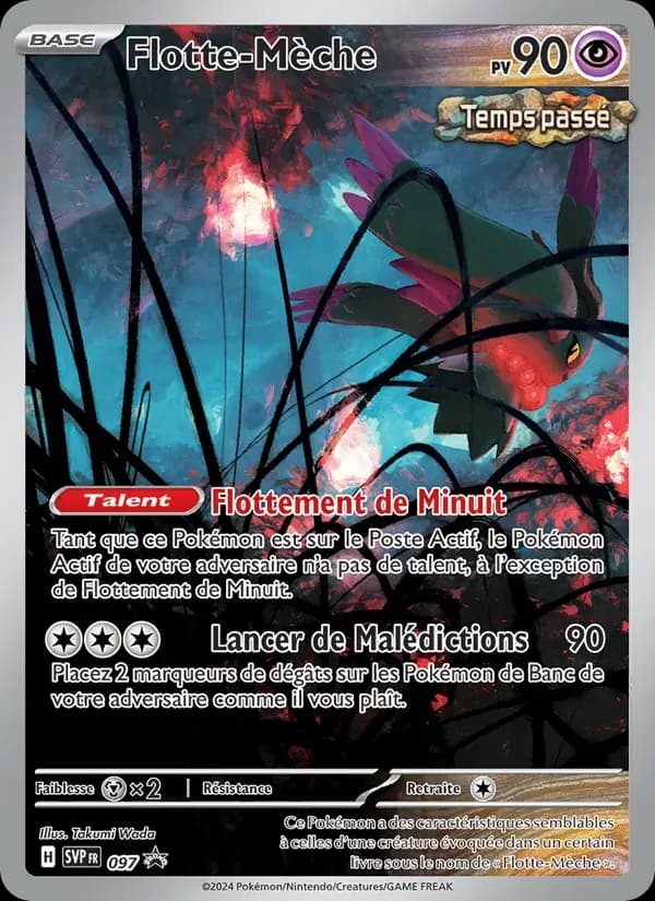 Flotte-Mèche — SVP Black Star Promos 97 French Pokémon card