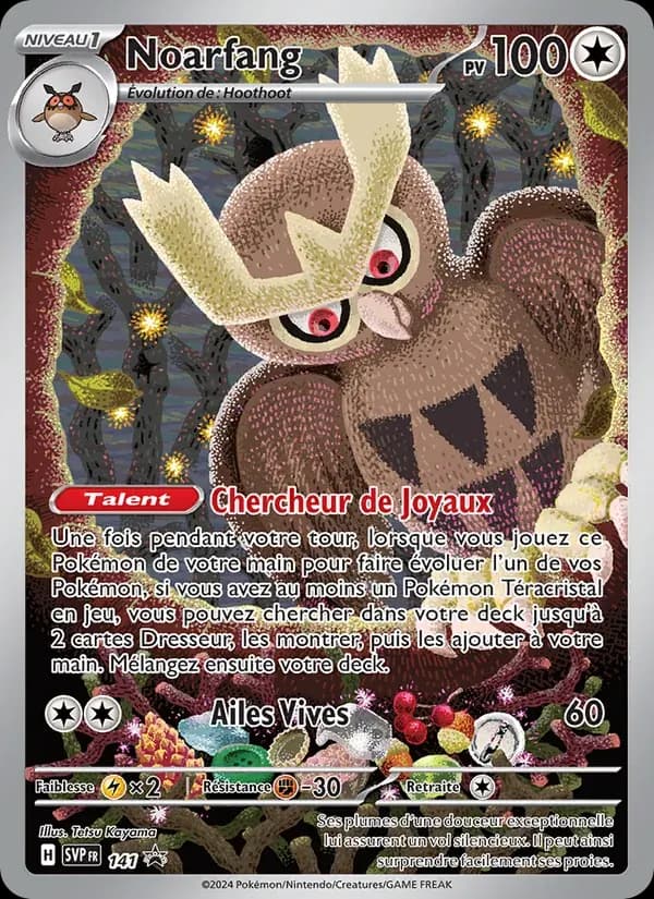 Noarfang — SVP Black Star Promos 141 French Pokémon card