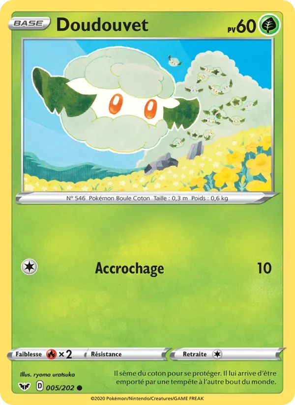 Doudouvet — Épée et Bouclier 5 French Pokémon card