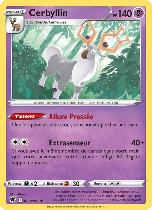Cerbyllin — Astres Radieux 69 French Pokémon card
