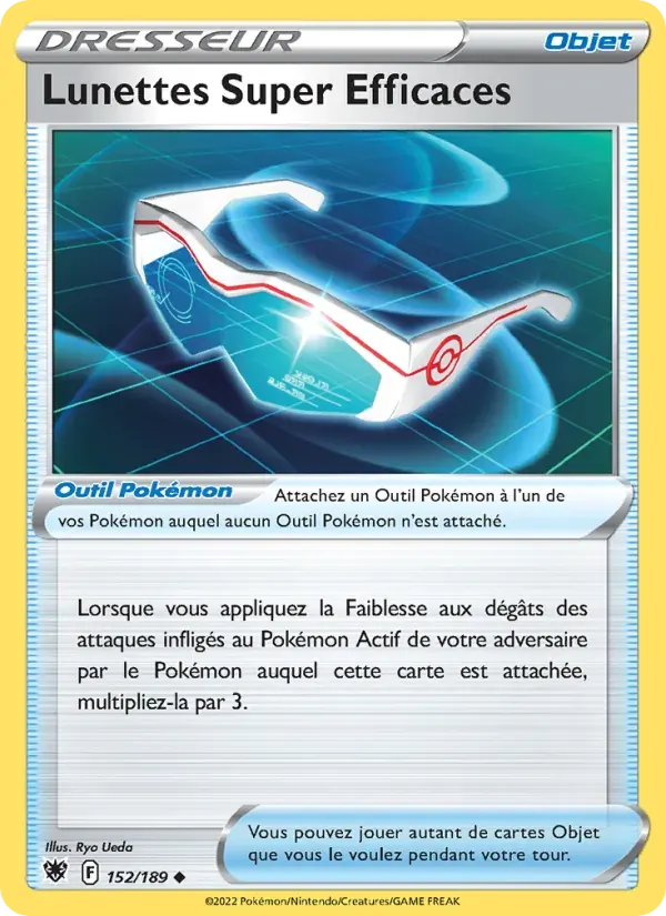 Lunettes Super Efficaces — Astres Radieux 152 French Pokémon card