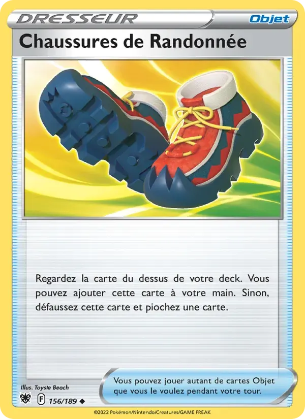 Chaussures de Randonnée — Astres Radieux 156 French Pokémon card