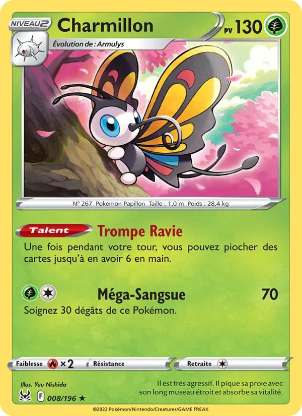 Charmillon — Origine Perdue 8 French Pokémon card