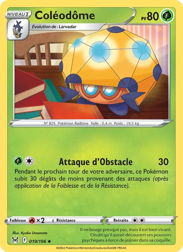 Coléodôme — Origine Perdue 19 French Pokémon card