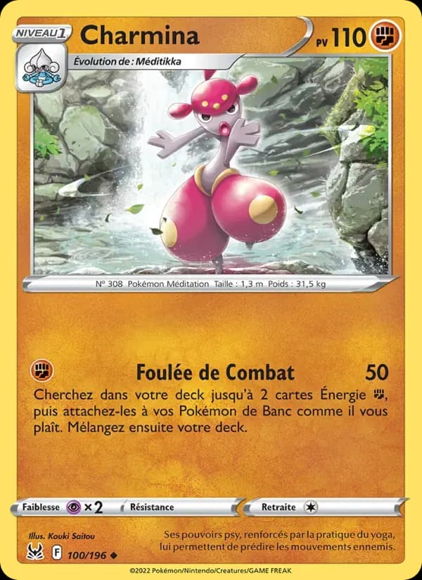 Charmina — Origine Perdue 100 French Pokémon card
