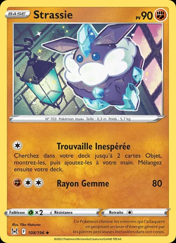 Strassie — Origine Perdue 108 French Pokémon card