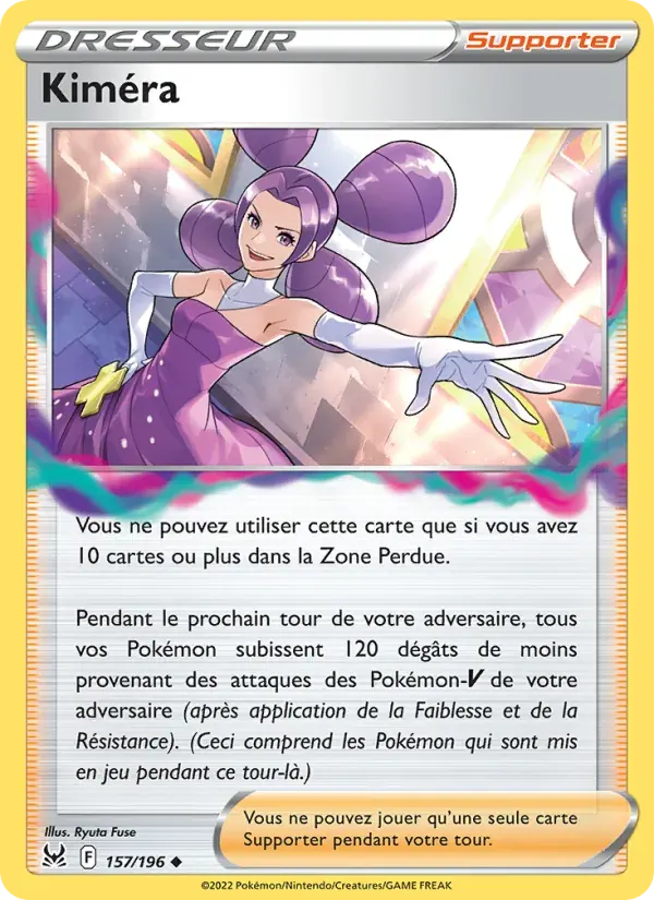 Kiméra — Origine Perdue 157 French Pokémon card