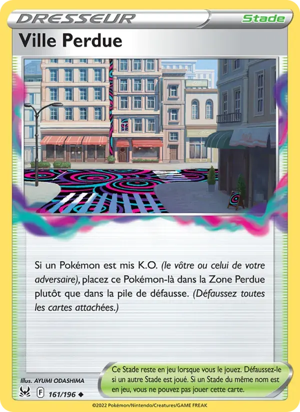 Ville Perdue — Origine Perdue 161 French Pokémon card