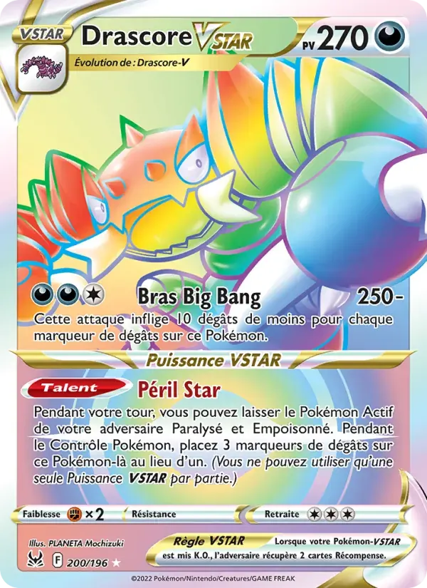 Drascore VSTAR — Origine Perdue 200 French Pokémon card
