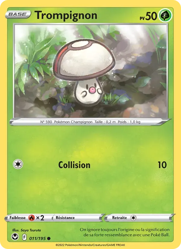 Trompignon — Tempête Argentée 11 French Pokémon card