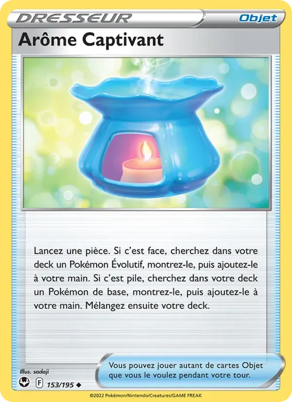 Arôme Captivant — Tempête Argentée 153 French Pokémon card