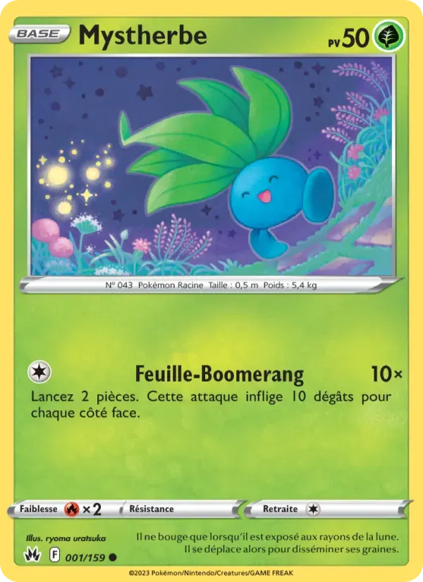 Mystherbe — Zénith Suprême 1 French Pokémon card