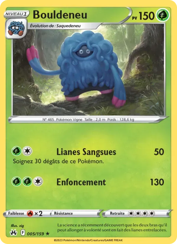 Bouldeneu — Zénith Suprême 5 French Pokémon card