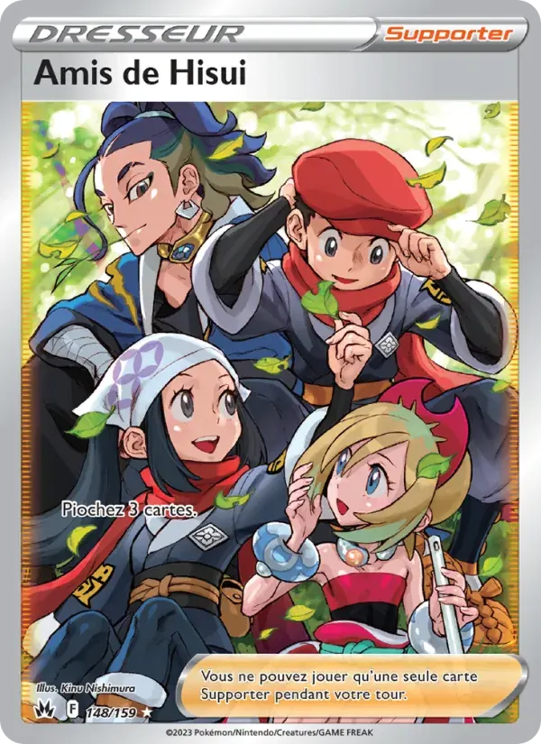 Amis de Hisui — Zénith Suprême 148 French Pokémon card