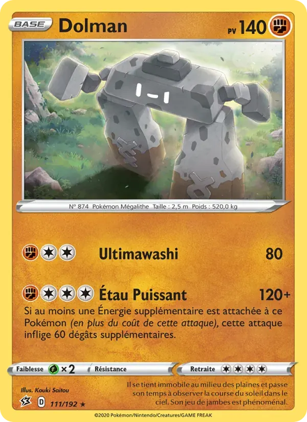 Dolman — Clash des Rebelles 111 French Pokémon card