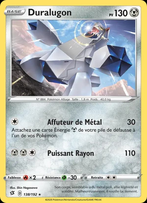 Duralugon — Clash des Rebelles 138 French Pokémon card
