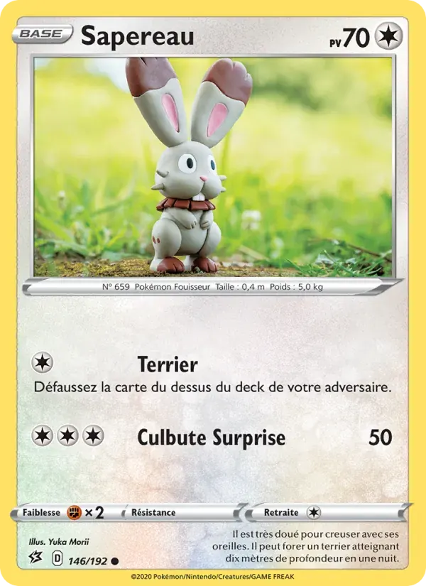 Sapereau — Clash des Rebelles 146 French Pokémon card