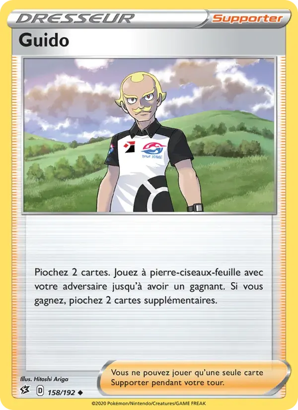 Guido — Clash des Rebelles 158 French Pokémon card