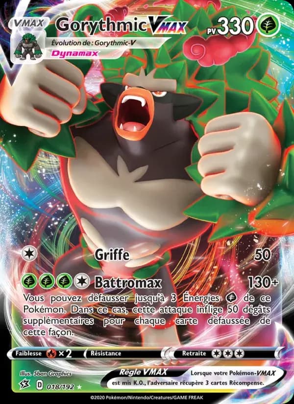 Gorythmic VMAX — Clash des Rebelles 18 French Pokémon card