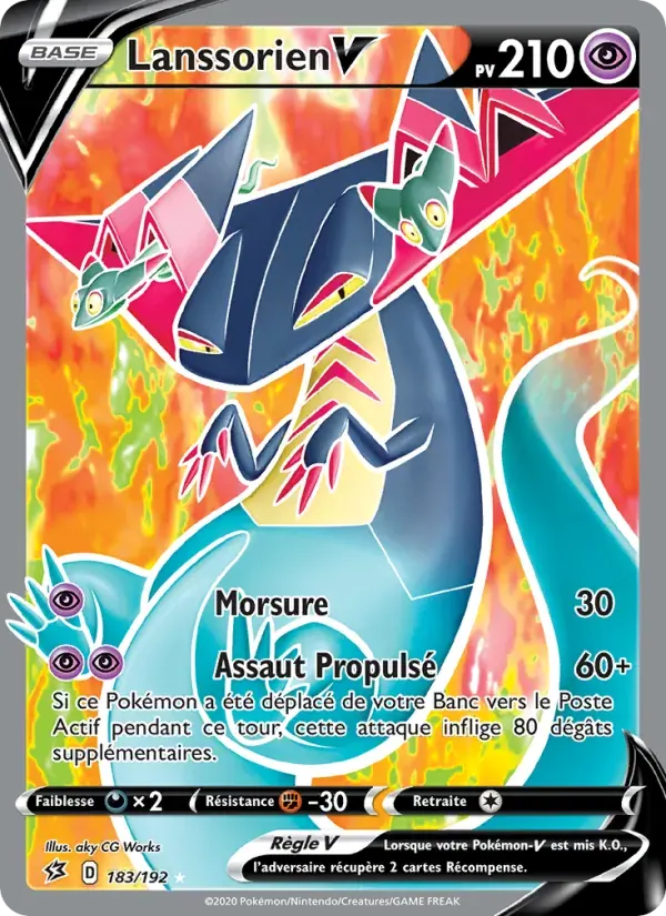 Lanssorien V — Clash des Rebelles 183 French Pokémon card