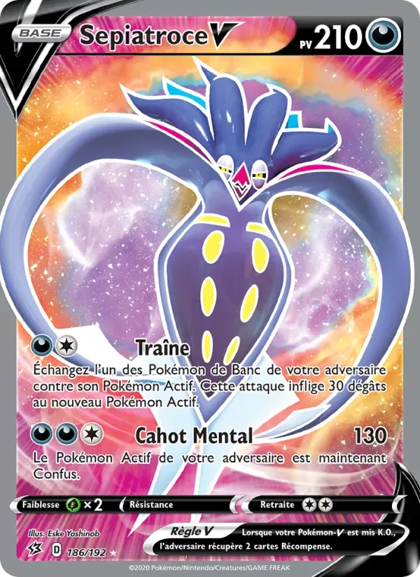 Sepiatroce V — Clash des Rebelles 186 French Pokémon card