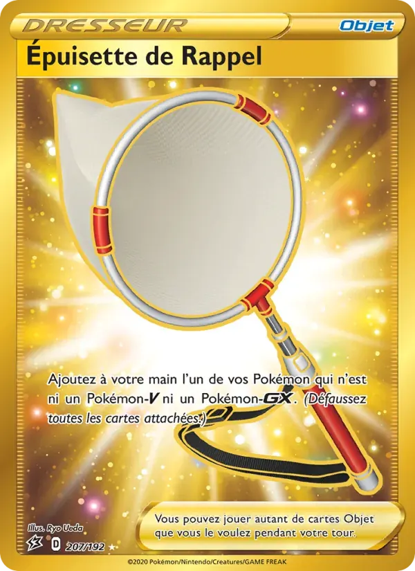 Épuisette de Rappel — Clash des Rebelles 207 French Pokémon card