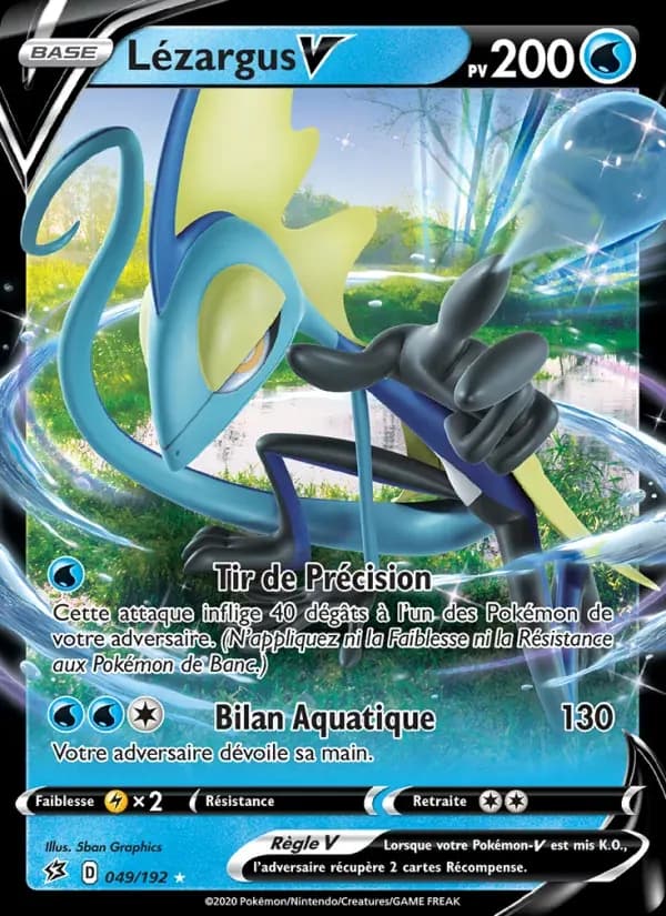 Lézargus V — Clash des Rebelles 49 French Pokémon card