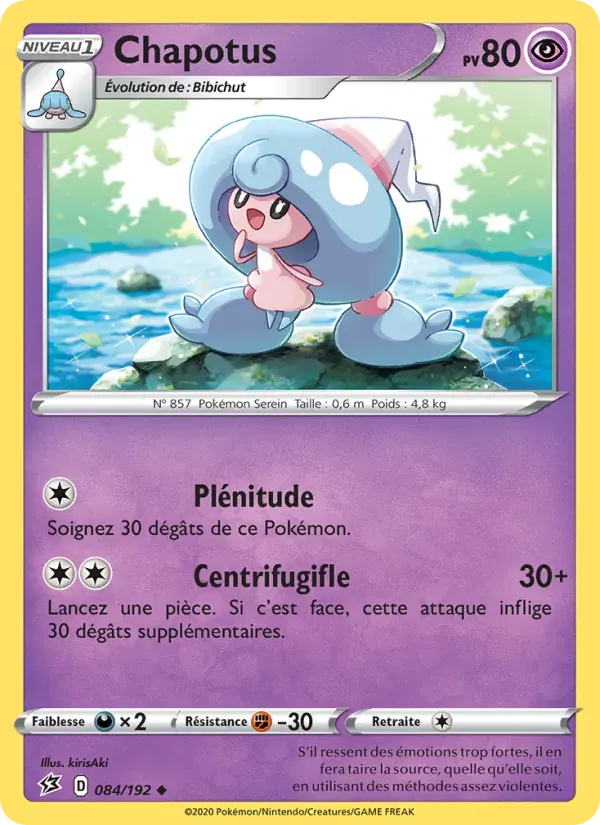 Chapotus — Clash des Rebelles 84 French Pokémon card