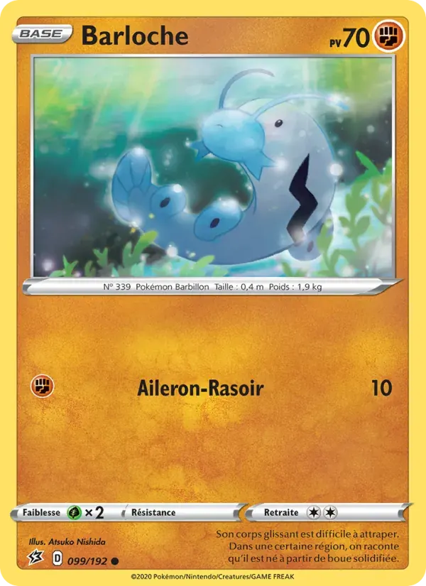 Barloche — Clash des Rebelles 99 French Pokémon card