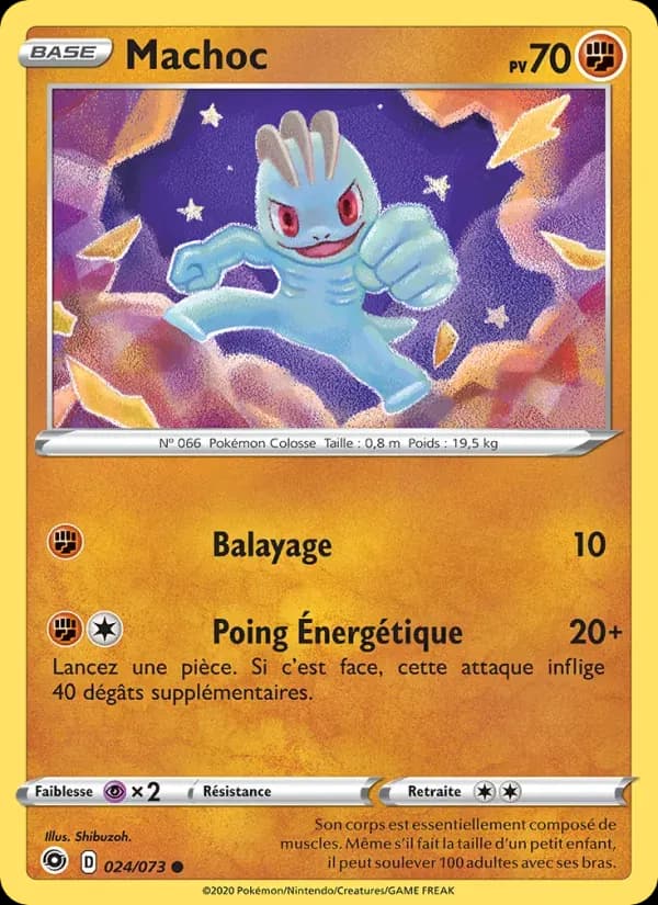 Machoc — La Voie du Maître 24 French Pokémon card