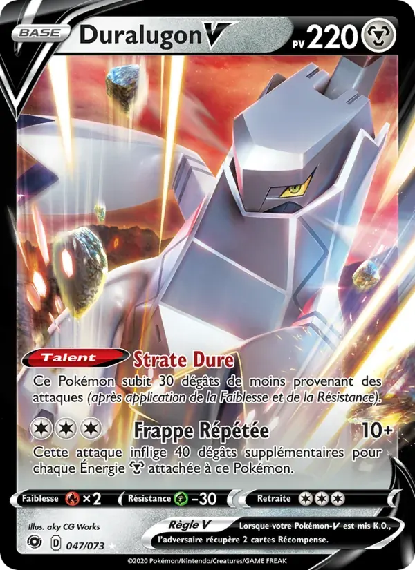 Duralugon V — La Voie du Maître 47 French Pokémon card