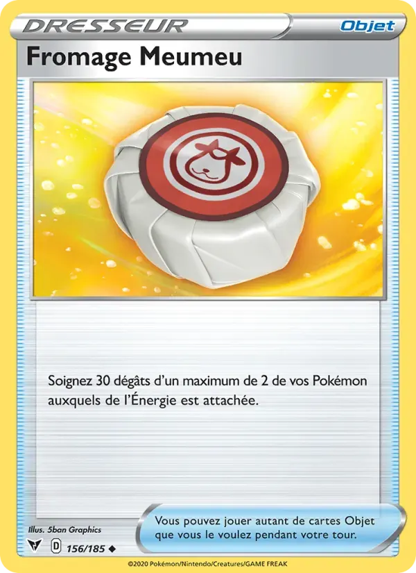 Fromage Meumeu — Voltage Éclatant 156 French Pokémon card