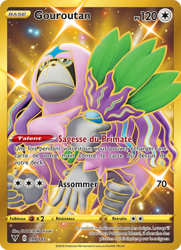 Gouroutan — Voltage Éclatant 199 French Pokémon card