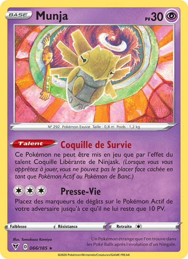 Munja — Voltage Éclatant 66 French Pokémon card