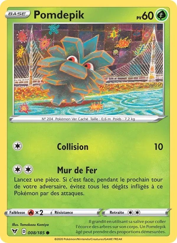 Pomdepik — Voltage Éclatant 8 French Pokémon card