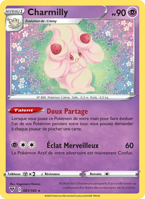 Charmilly — Voltage Éclatant 81 French Pokémon card