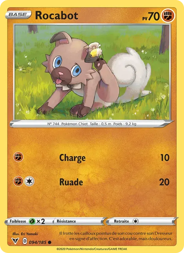 Rocabot — Voltage Éclatant 94 French Pokémon card