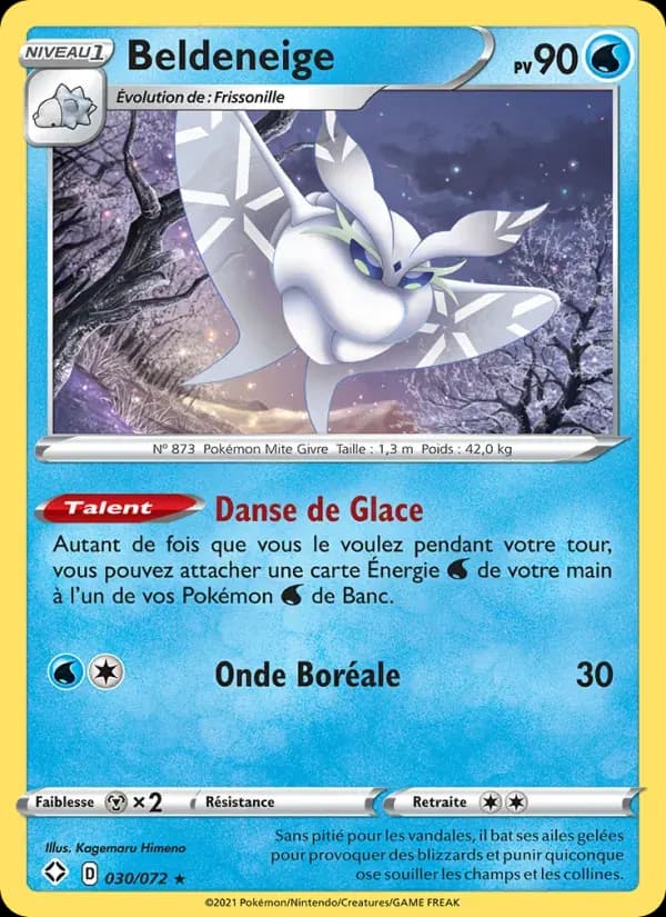 Beldeneige — Destinées Radieuses 30 French Pokémon card
